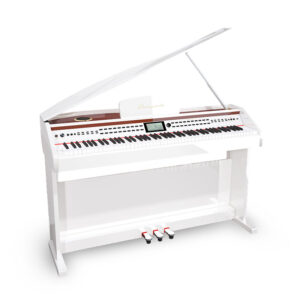 Pianino cyfrowe ważone SONATA mechanizm młoteczkowy białe połysk