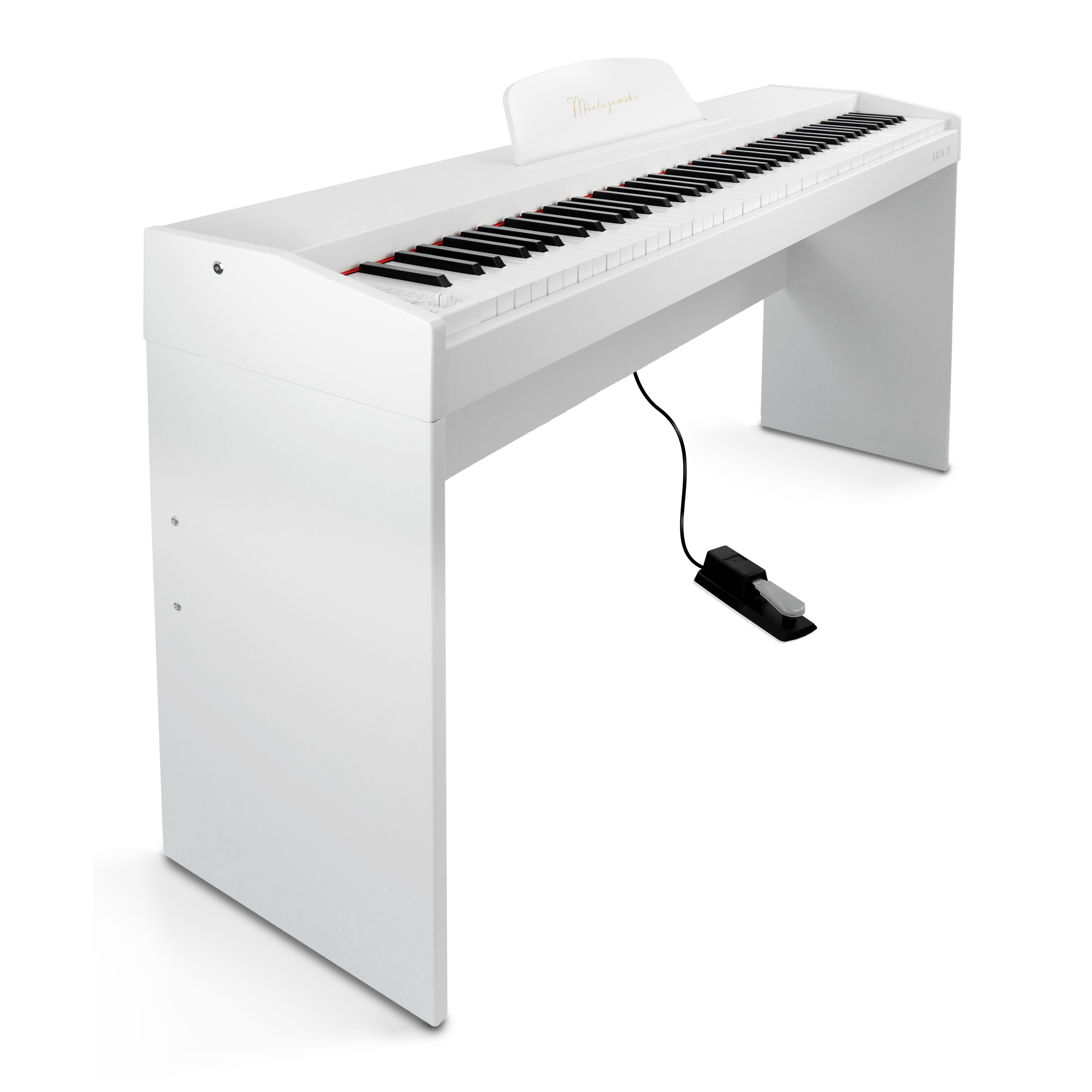 Pianino cyfrowe ARIA II białe - zdjęcie 4