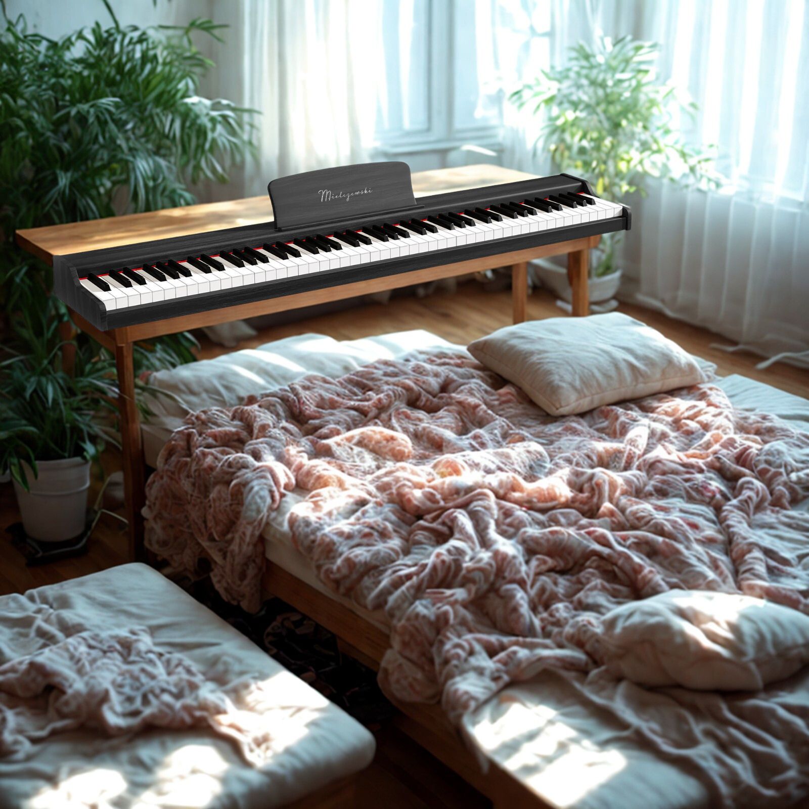 Pianino cyfrowe CANZONA czarne - zdjęcie 9