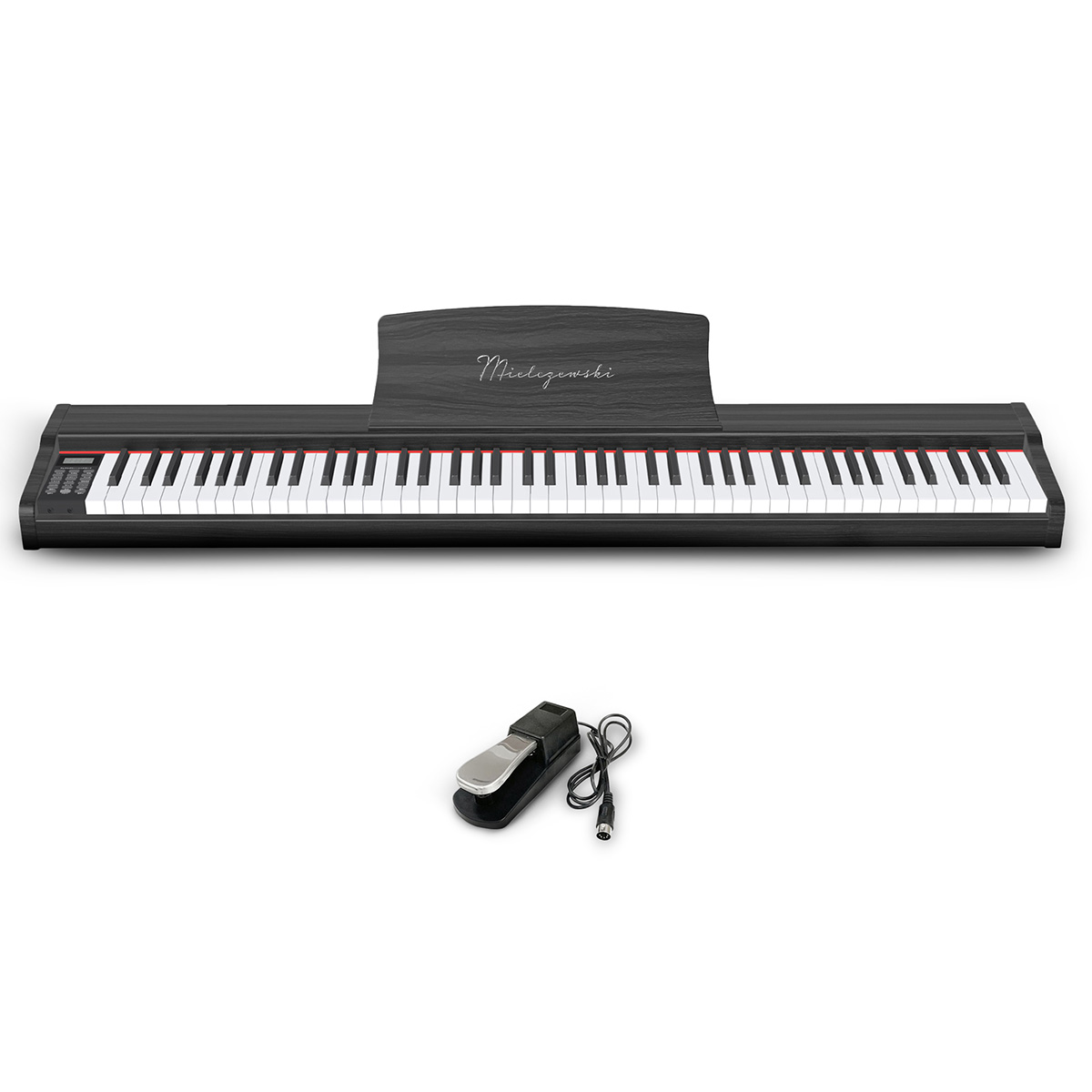 Pianino cyfrowe TIENTO czarne - zdjęcie 8