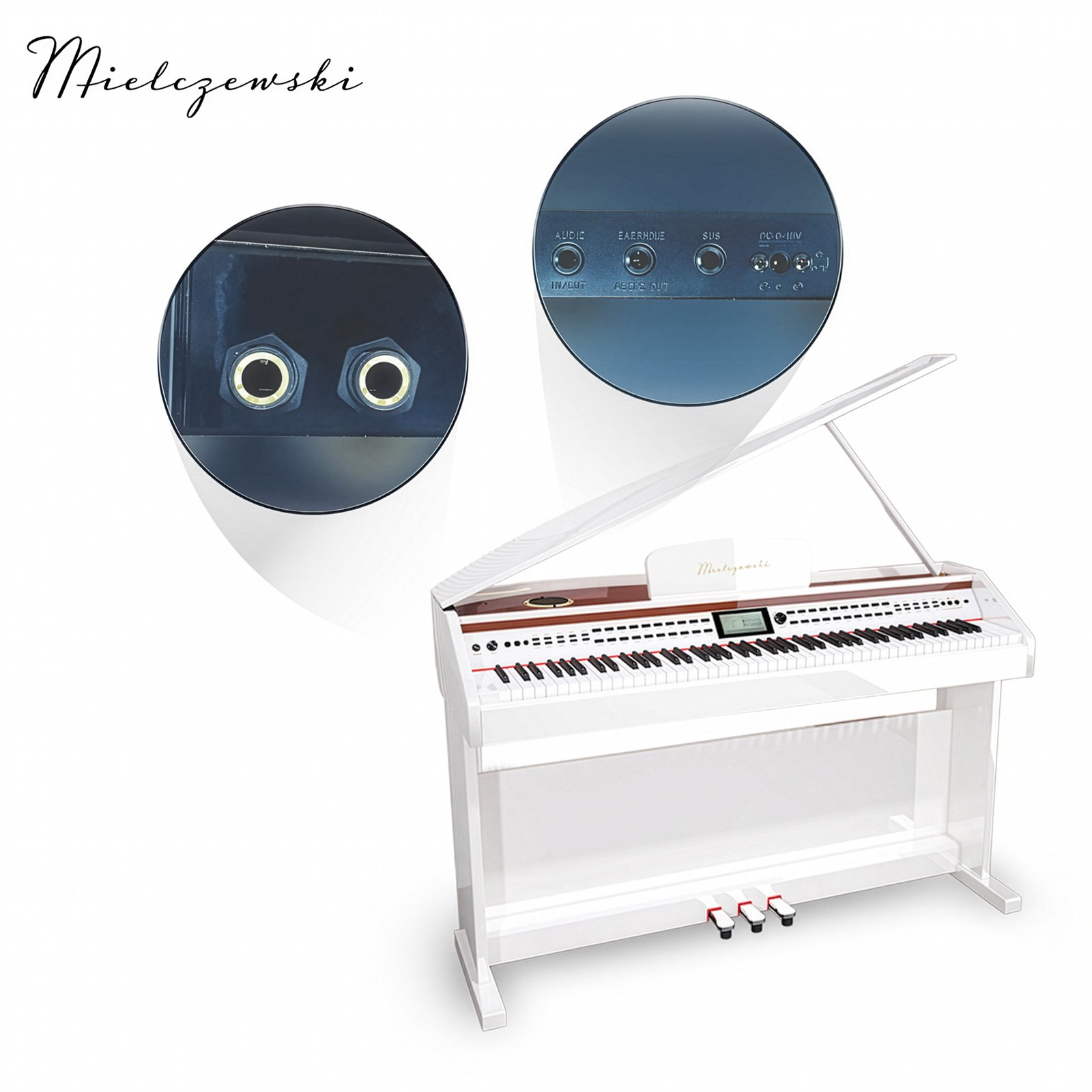 Pianino cyfrowe SONATA – elegancja i brzmienie klasy premium