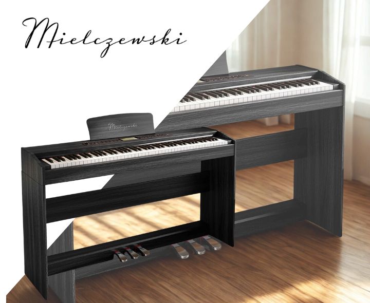 Pianino cyfrowe CANTATA czarne - zdjęcie 4