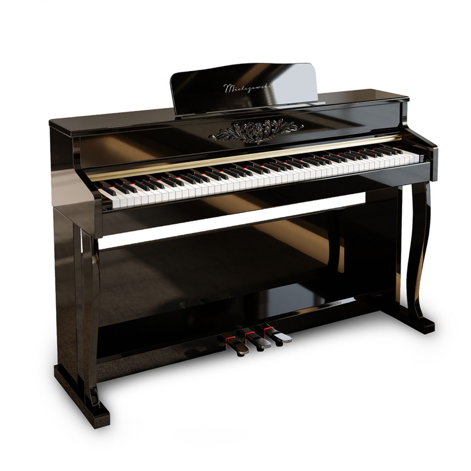 Pianino cyfrowe RHAPSODY – czarny połysk