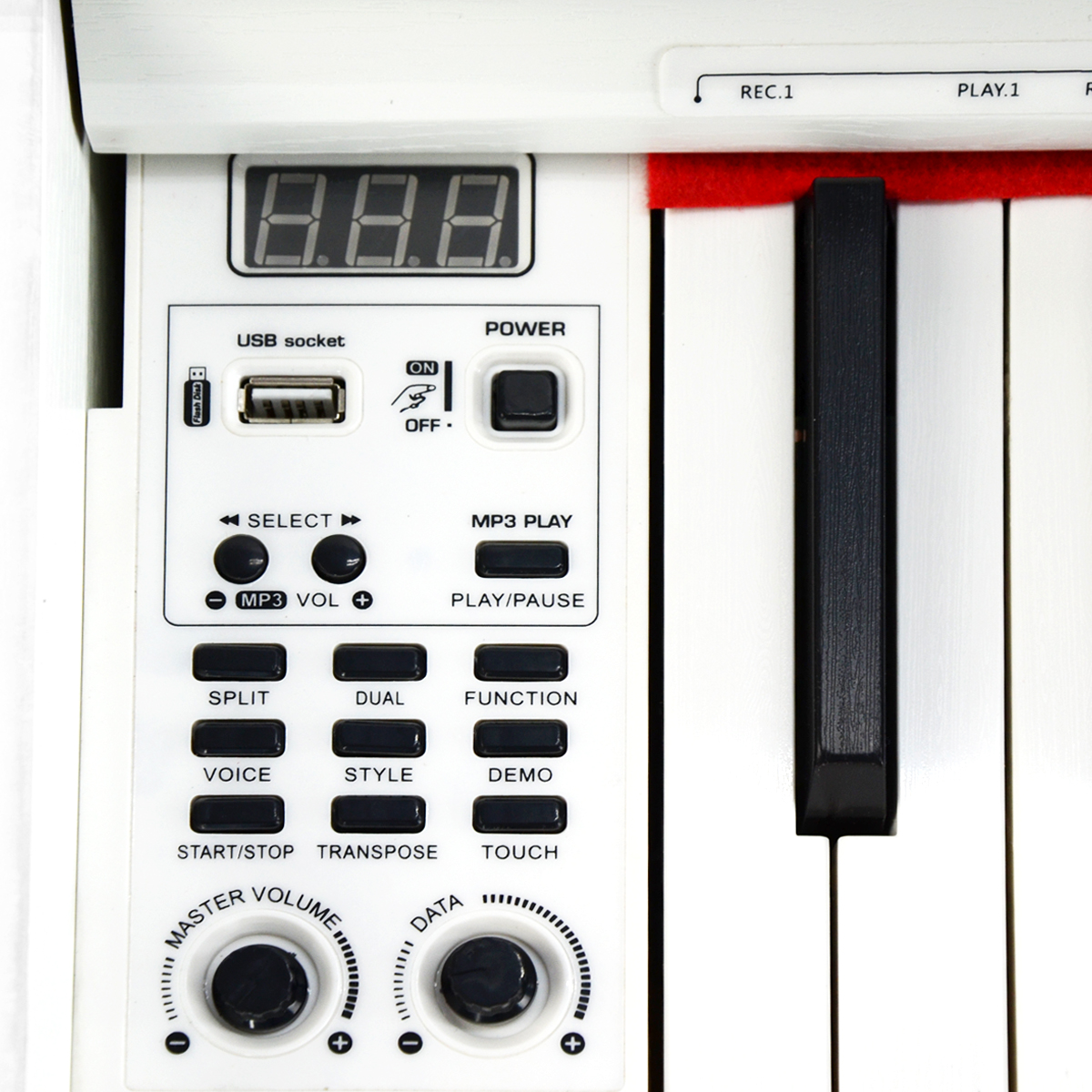 Pianino cyfrowe ETIUDA białe - zdjęcie 8