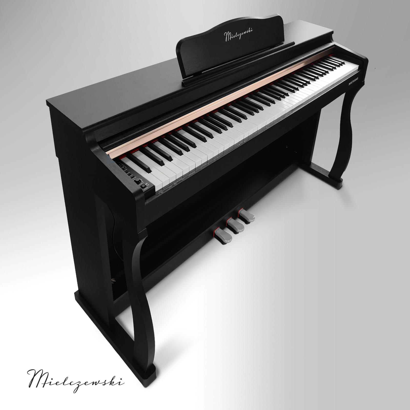 Pianino cyfrowe NOCTURNO czarne - zdjęcie 1
