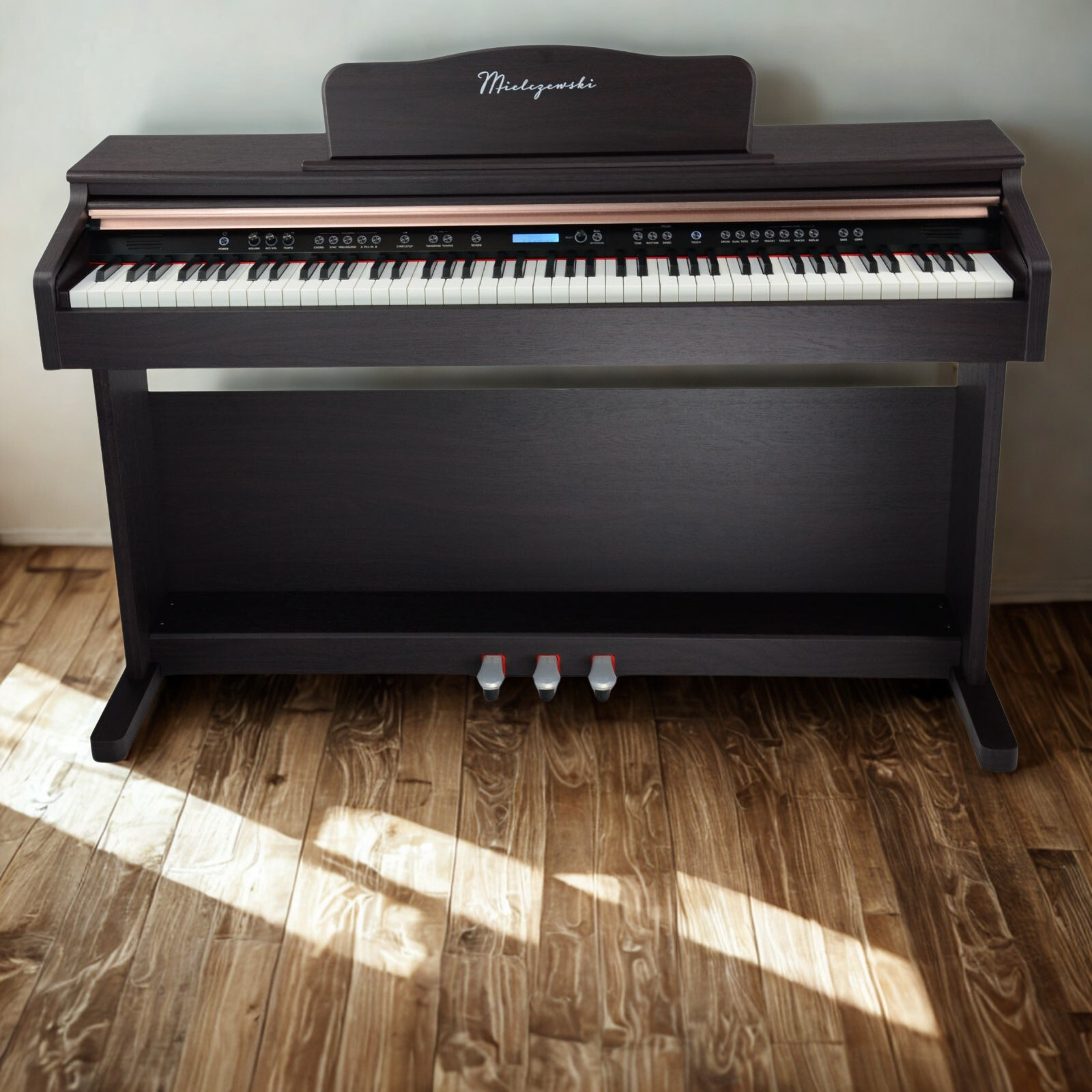 Pianino cyfrowe Caprice brązowe - zdjęcie 17