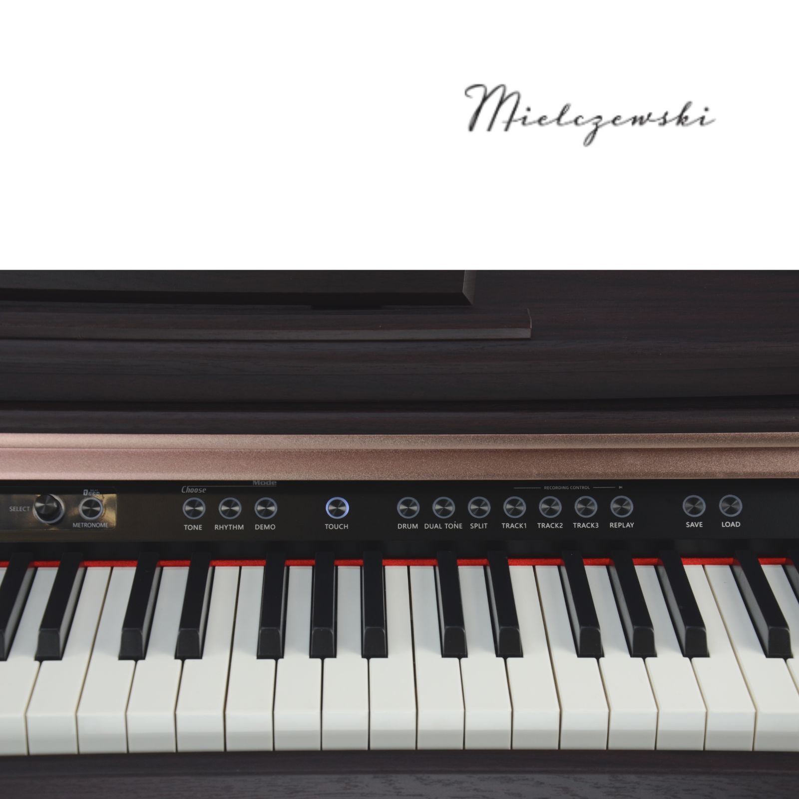 Pianino cyfrowe Caprice brązowe - zdjęcie 15