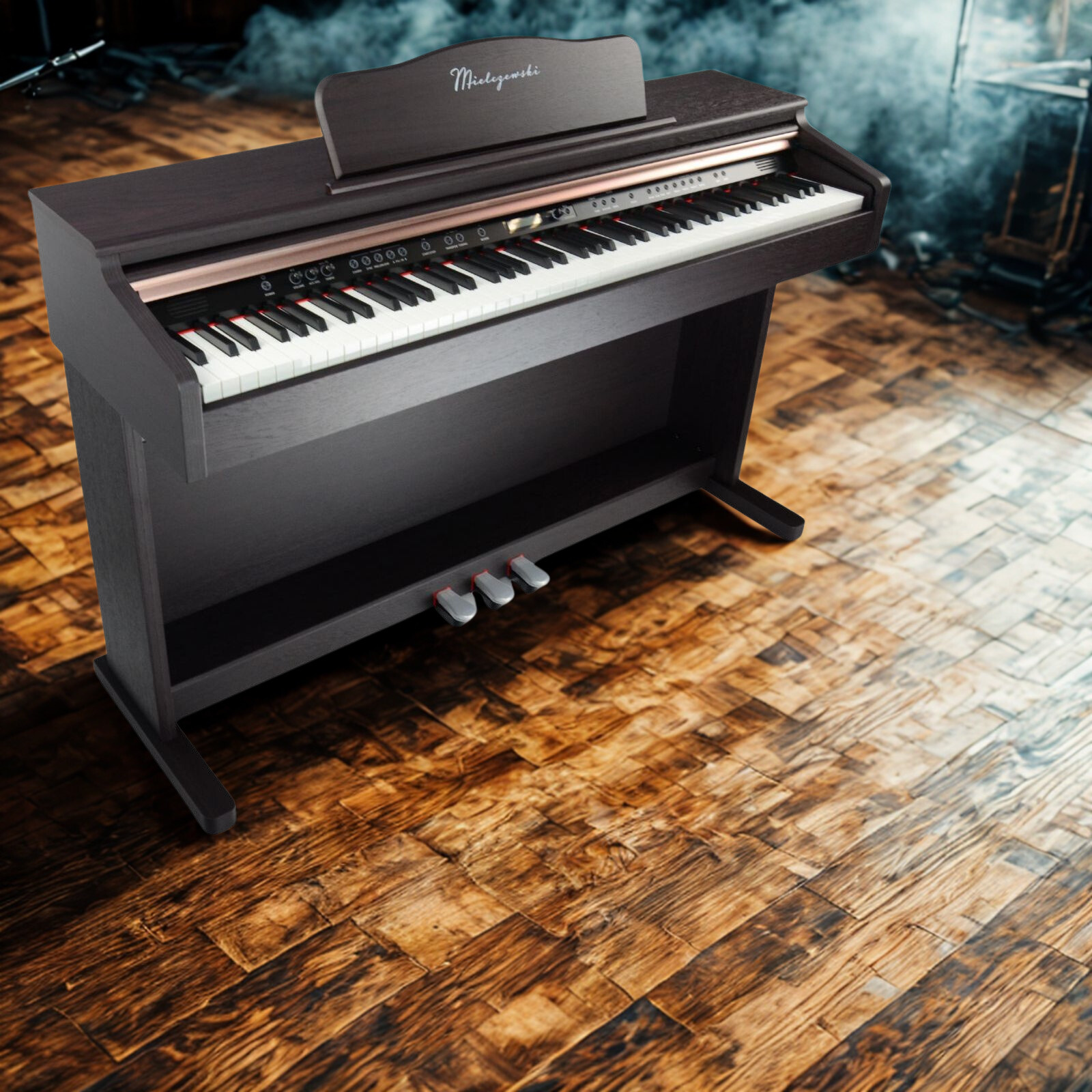 Pianino cyfrowe Caprice brązowe - zdjęcie 18