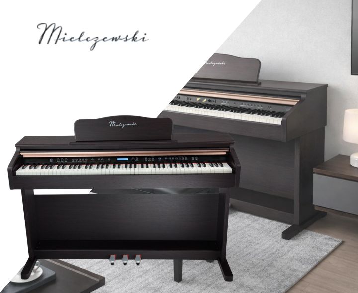 Pianino cyfrowe Caprice brązowe - zdjęcie 1