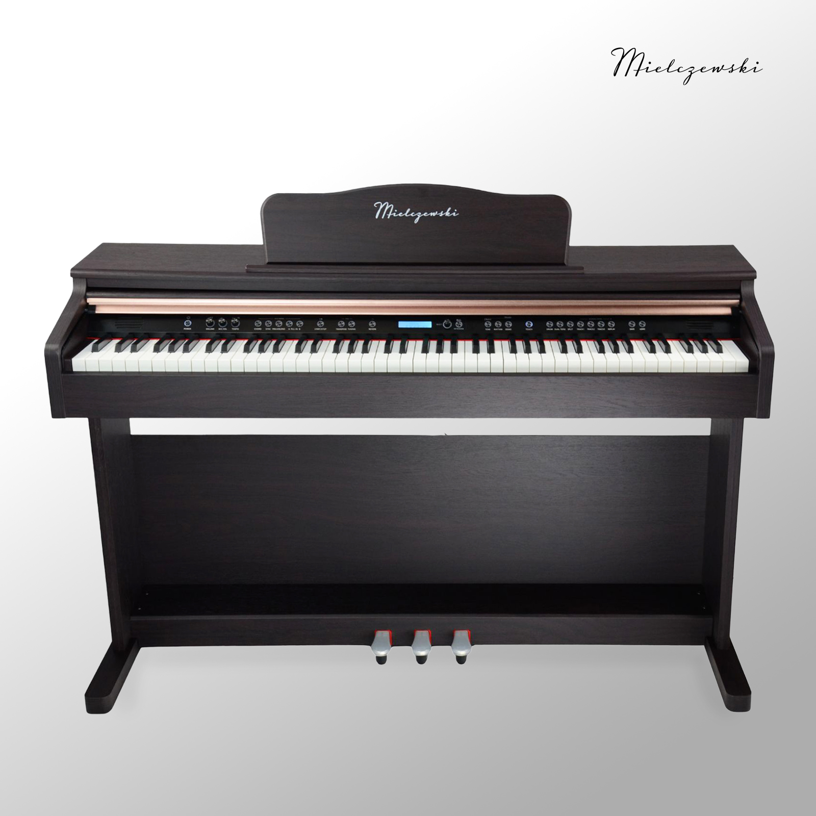 Pianino cyfrowe Caprice brązowe - zdjęcie 3
