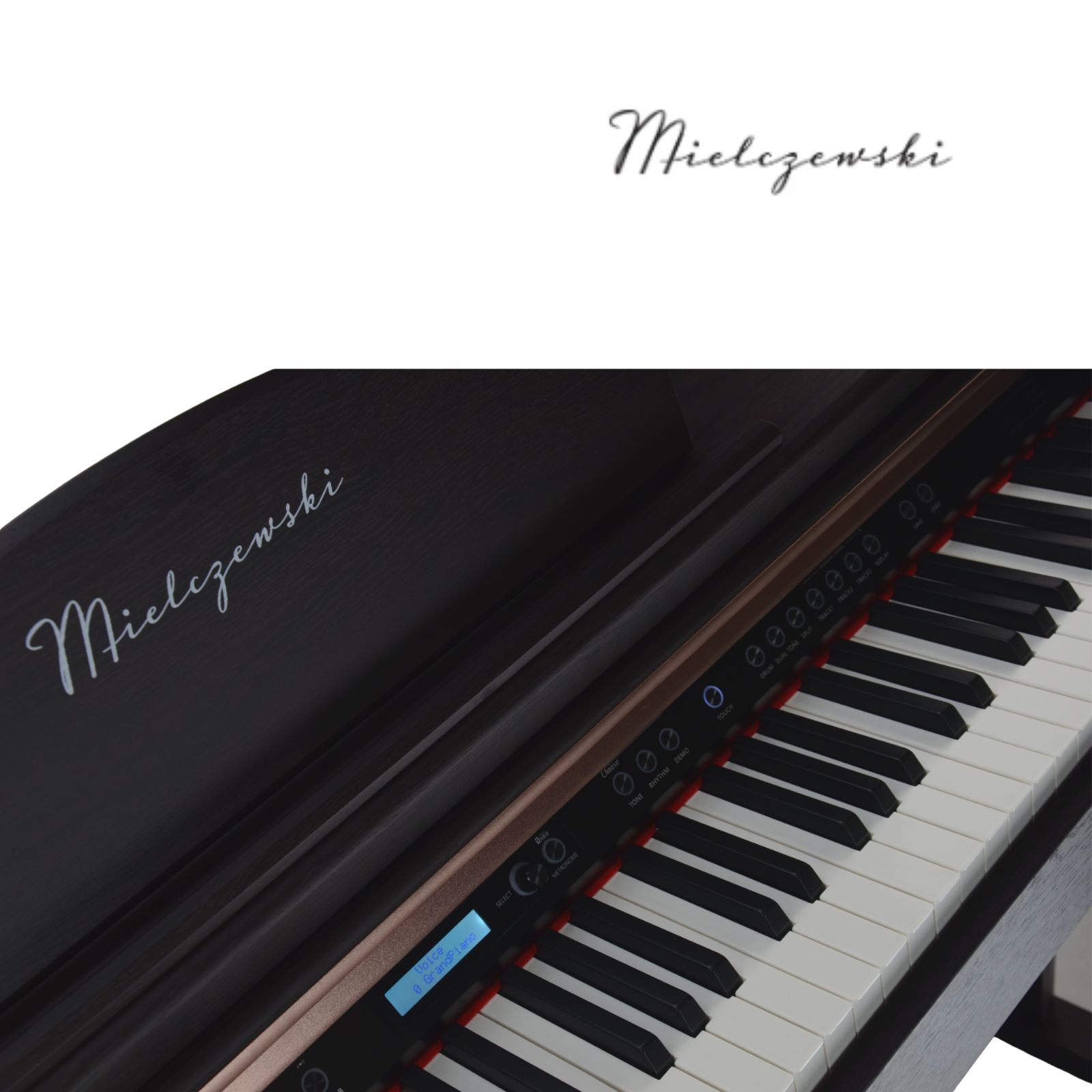 Pianino cyfrowe Caprice brązowe - zdjęcie 16