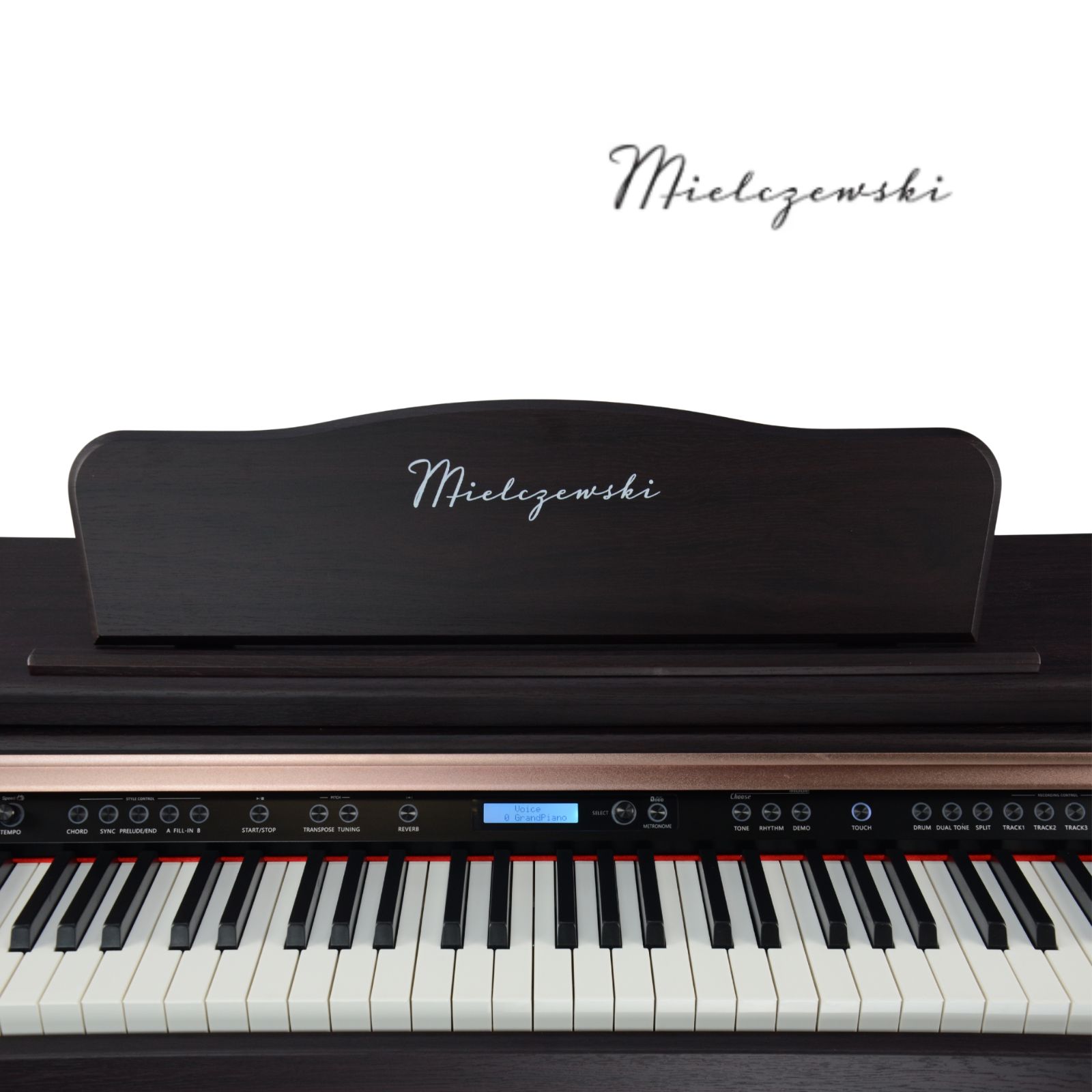 Pianino cyfrowe Caprice brązowe - zdjęcie 10
