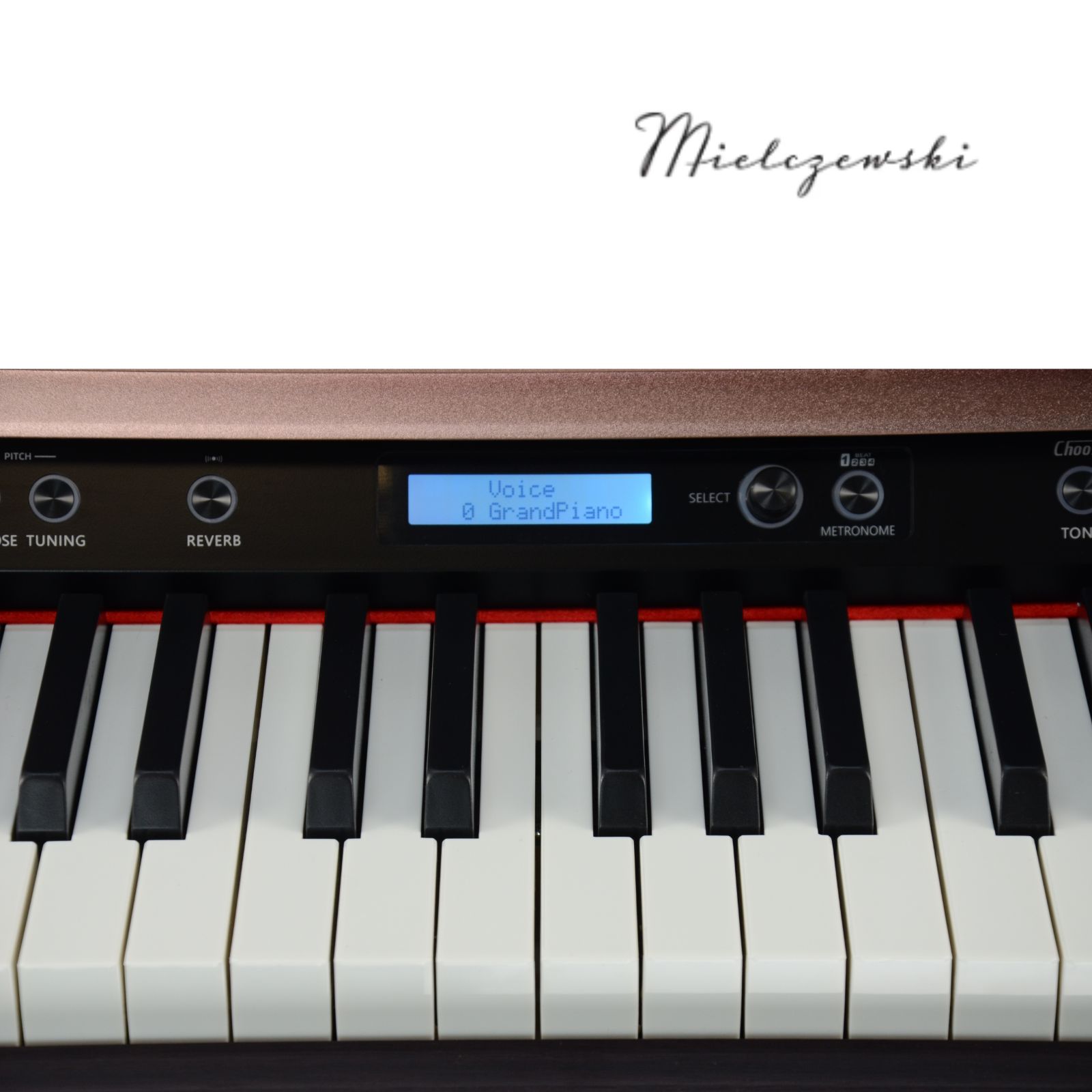 Pianino cyfrowe Caprice brązowe - zdjęcie 11