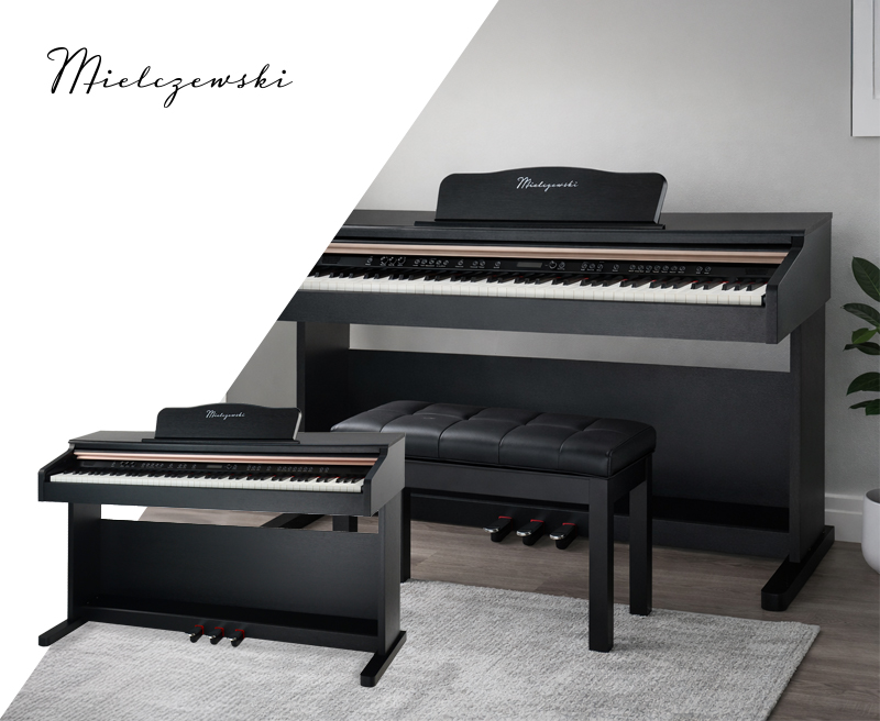 Pianino cyfrowe Caprice czarne - zdjęcie 1