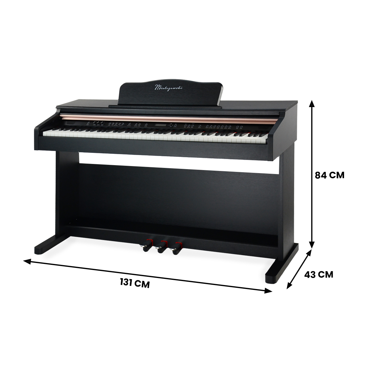 Pianino cyfrowe Caprice czarne - zdjęcie 9