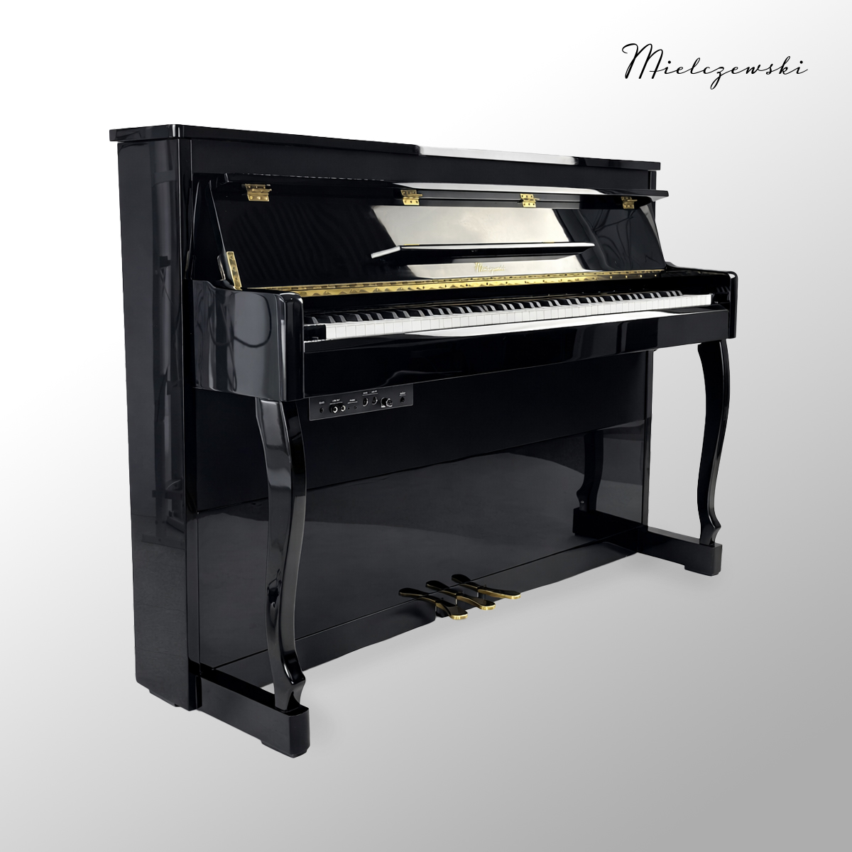 Pianino hybrydowe Sinfonia czarne - zdjęcie 5