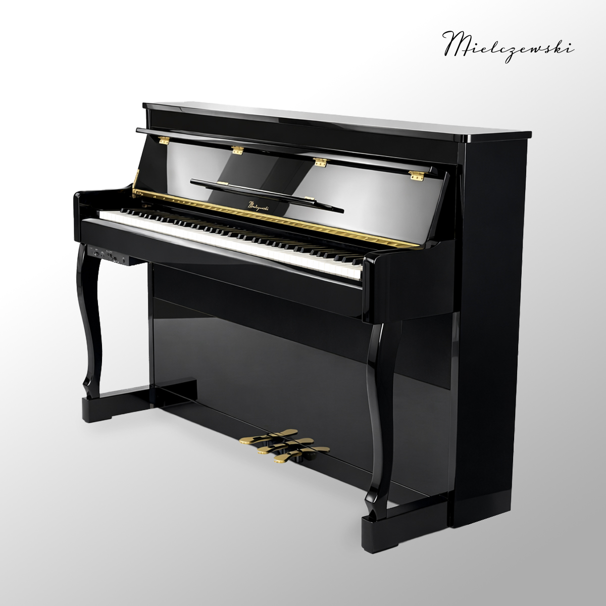 Pianino hybrydowe Sinfonia czarne - zdjęcie 4