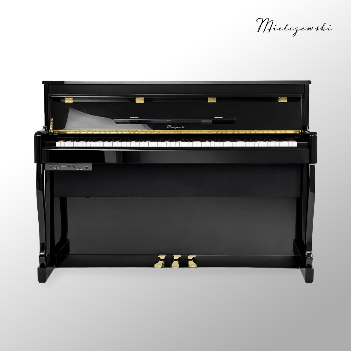 Pianino hybrydowe Sinfonia czarne - zdjęcie 3