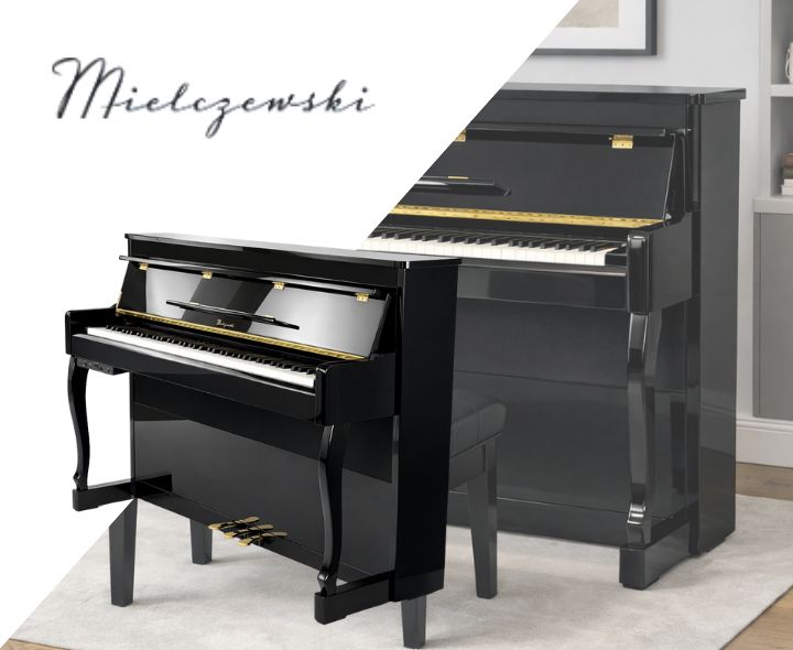 Pianino hybrydowe Sinfonia czarne - zdjęcie 1